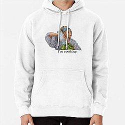 Cooking Quote Graphic Gift Pullover Hoodie for Men Women Girls