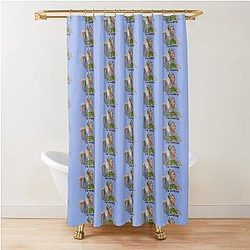 Grace and Frankie Vodka Watermelon Shower Curtain