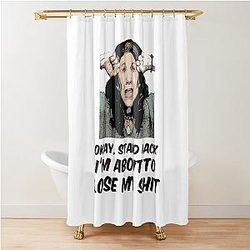 Grace and Frankie Stand Back I'm About to Lose My Shit-Shower Curtain