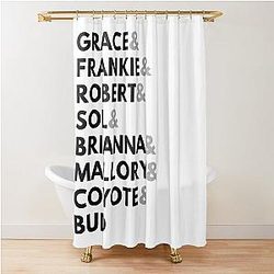 Grace Frankie Shower Curtain