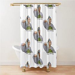 Cooking Grace and Frankie Vodka Watermelon Chiffon Gift for Men Women Girls Shower Curtain