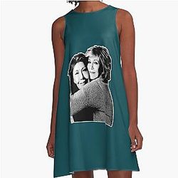 Grace and Frankie Hug A-Line Dress
