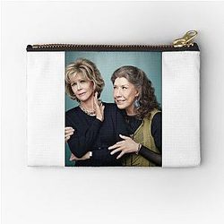 Grace and Frankie Zipper Pouch