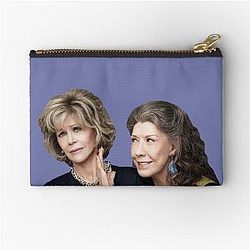 Grace Frankie Love Zipper Pouch