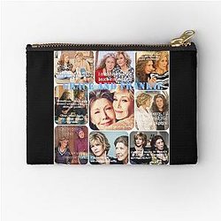 Fan films of Grace and Frankie Collage Art in Hollywood Cinema United States Zipper Pouch