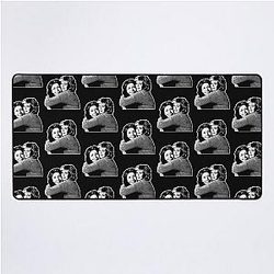 Grace and Frankie Hug Halftone Pattern Desk Mat