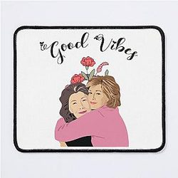 Grace and Frankie Flower Mouse Pad