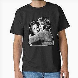 Grace and Frankie Hug Halftone Pattern Classic T-Shirt