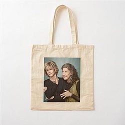 Grace Frankie Cotton Tote Bag