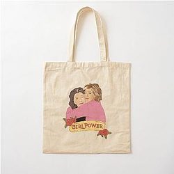Grace Frankie Girl Power Cotton Tote Bag