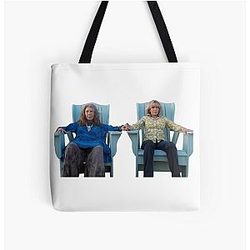 Grace and Frankie Over Print Tote Bag