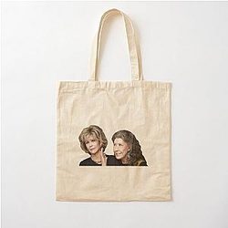 Grace and Frankie Cotton Tote Bag