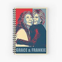 Grace Frankie Hope Spiral Notebook