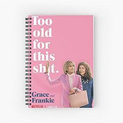 Gracie Frankie and Spiral Notebook