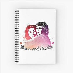 Grace Frankie Splatter 2 Notebook