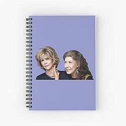 Grace Frankie Spiral Notebook