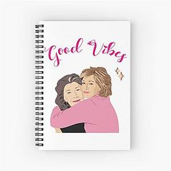 Grace and Frankie Spiral Notebook
