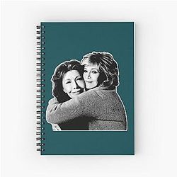 Grace and Frankie Hug Spiral Notebook