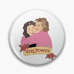 Grace and Frankie Girl Power Pin