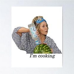 I Cooking for Men Women Poster