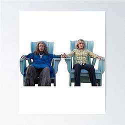 Grace and Frankie Sitting Poster