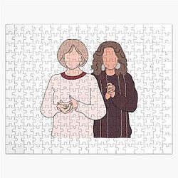 Grace Frankie Jigsaw Puzzle illustration