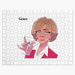 Trending Cool Grace Frankie TV Show Design Jigsaw Puzzle