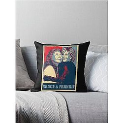 Grace and Frankie Hope Throw Pillow