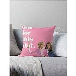 Grace Frankie Throw Pillow