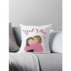 Grace and Frankie Throw Pillow