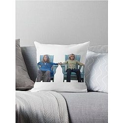 Grace and Frankie Throw Pillow