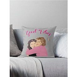 Grace Frankie Throw Pillow