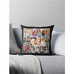Fan Films of Frankie in Hollywood States Throw Pillow