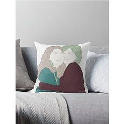 Grace and Frankie Funny Throw Pillow