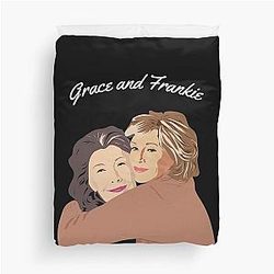 Grace and Frankie Hug Duvet Cover