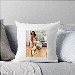 Grace Byers is a prominent television actress Grace Byers Pillows Cover