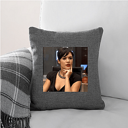 Grace Byers is married to actor Trai Byers Grace Byers Pillows Cover