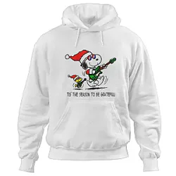 Grateful Dead Hoodies - Christmas Snoopy Band Design