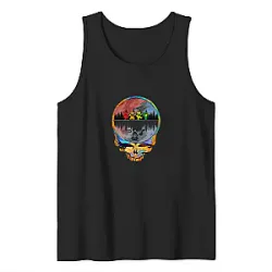 Grateful Dead Tank Tops - Lightning Bolt Skull Design