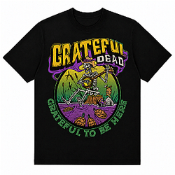 Grateful To Be Here HTCT2007 Grateful Dead T-Shirt