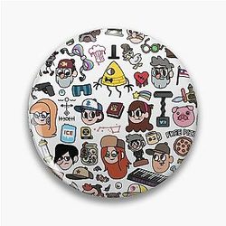 Gravity Falls Doodle Pin