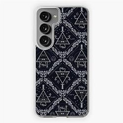 BILL CIPHER Gravity Falls wallpaper pattern Samsung Galaxy Soft Case