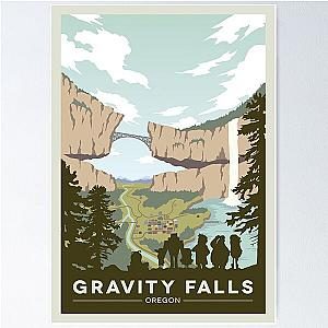 Gravity Falls Retro Poster