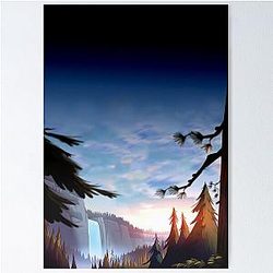 Gravity Falls Forest Poster