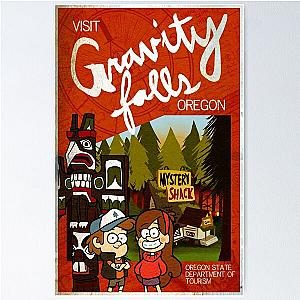 Visit Gravity Falls Poster
