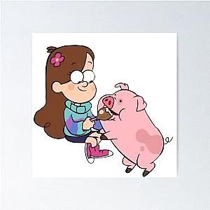 Mabel & Waddles, Gravity Falls Poster