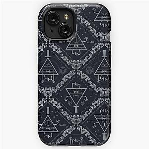 BILL CIPHER Gravity Falls wallpaper pattern iPhone Tough Case