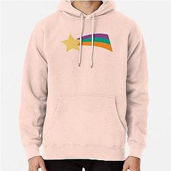 Gravity Falls Rainbow Star Mabel Pines Pullover Hoodie