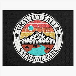 Gravity Falls National Park-Vintage Jigsaw Puzzle