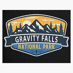 Gravity Falls National Park-Vintage Jigsaw Puzzle